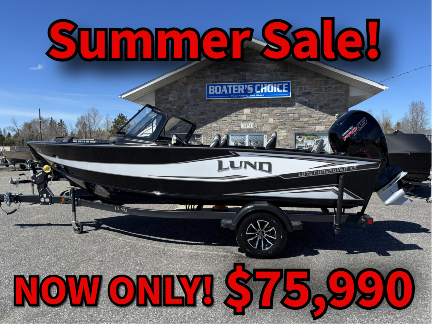 1875 Crossover XS Summer Sale