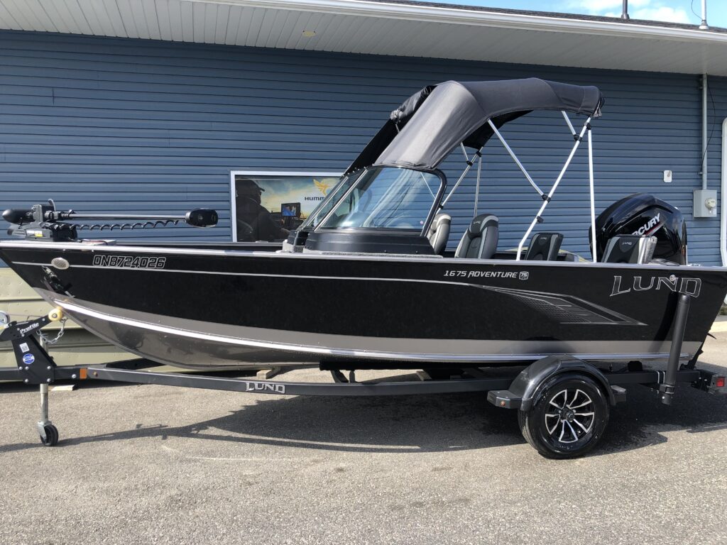 black and silver boat