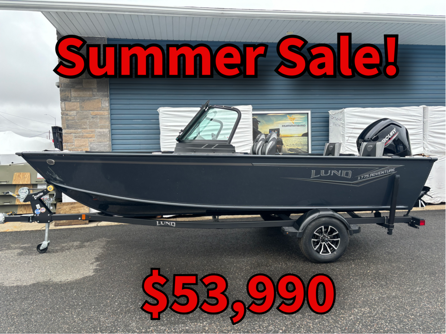 Lund 1775 Adventure boat for $53,990