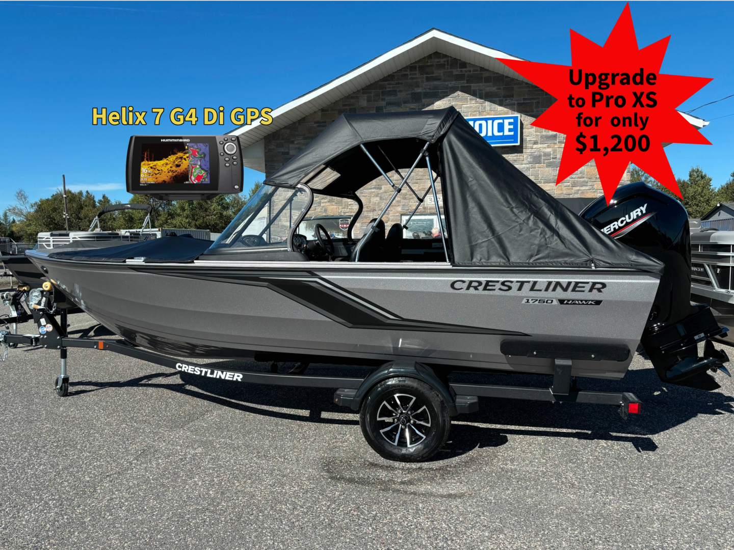 2025 Crestliner 1750 Hawk