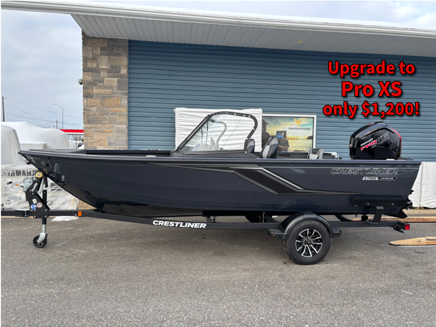 2026 Crestliner 1750 Hawk w Pro XS