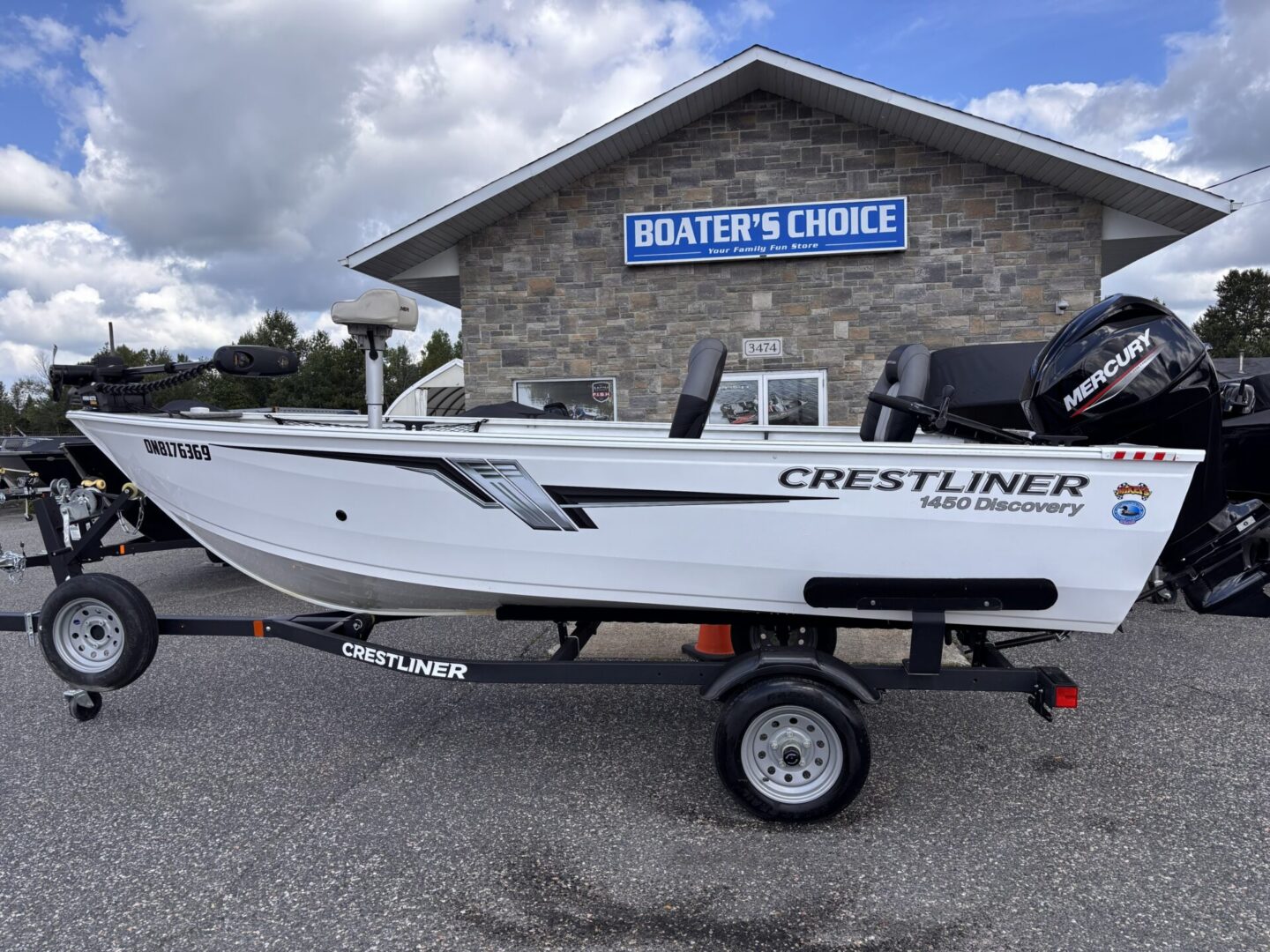 2021 Crestliner 1450 Discovery